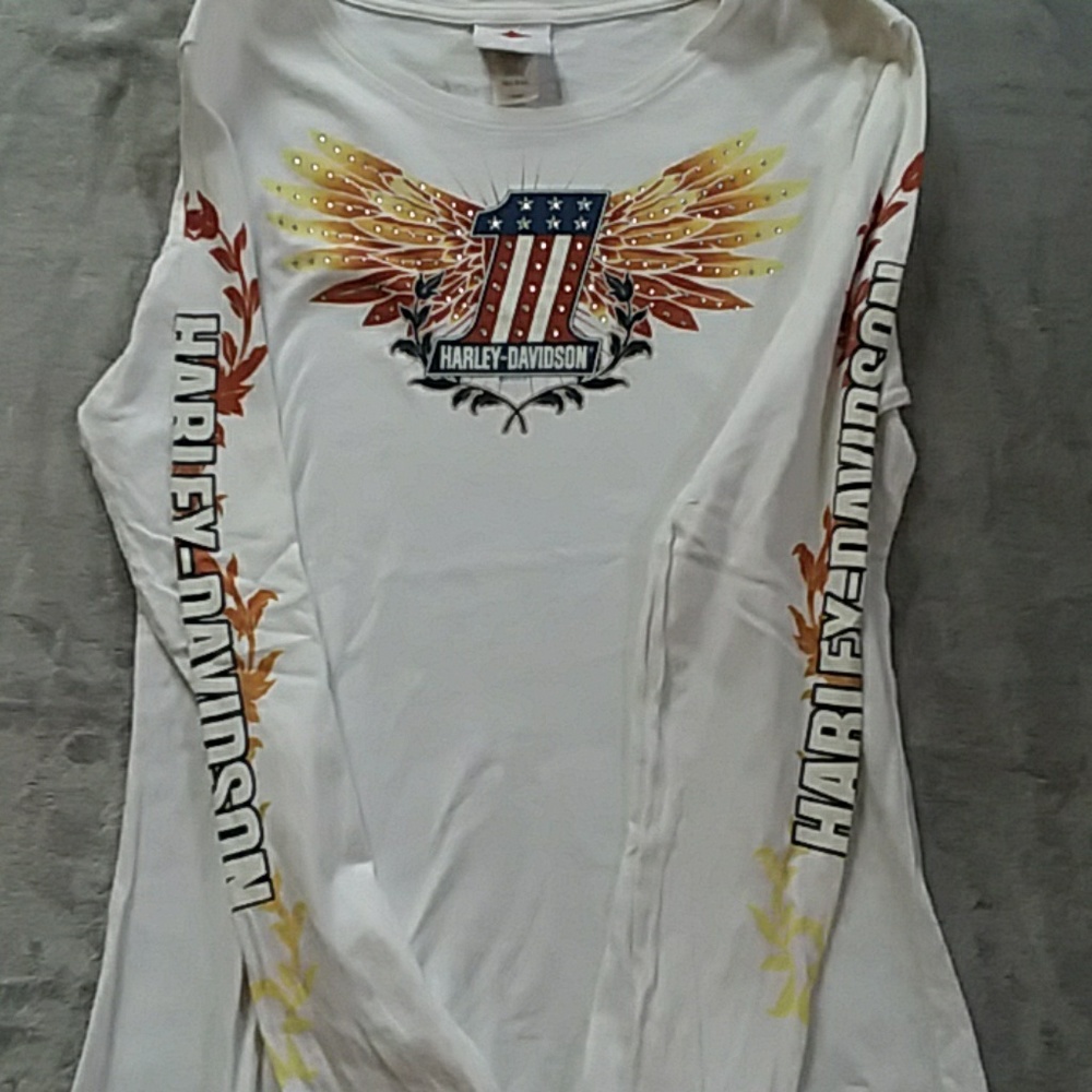 Harley Davidson long sleeve tee